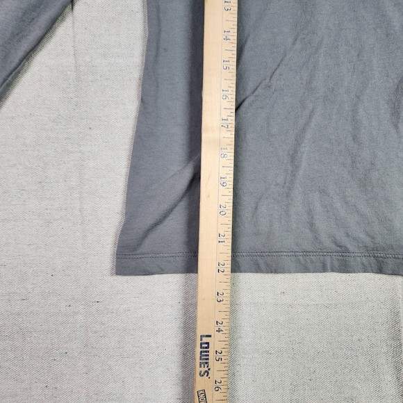 Alabama Crimson Tide Shirt Womens Small Gray Long Sleeve Pullover Spell Out 2015 - Picture 6 of 14